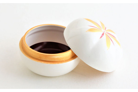 美濃焼】お抹茶の器 茶箱あそび 福MITATE（ちゃせん型 雪碗）【buzan