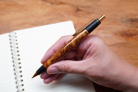 天然屋久杉【極上泡瘤】シャープペンシル(0.5mm)1本〈 文具 シャーペン