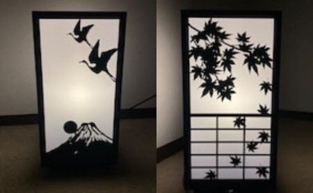 銅製 吊るし 蓮弁紋 灯火器一対 花器 花入れ 古道具 古民具 行燈 行火