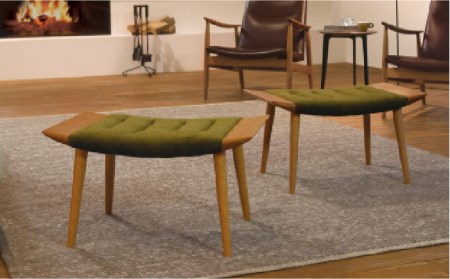 シュナ】Ritzwell C-LINE スツール ウォルナット シュナ様専用