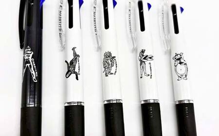 須賀川市 オリジナルウルトラマン3色ペン 5種コンプリートセット