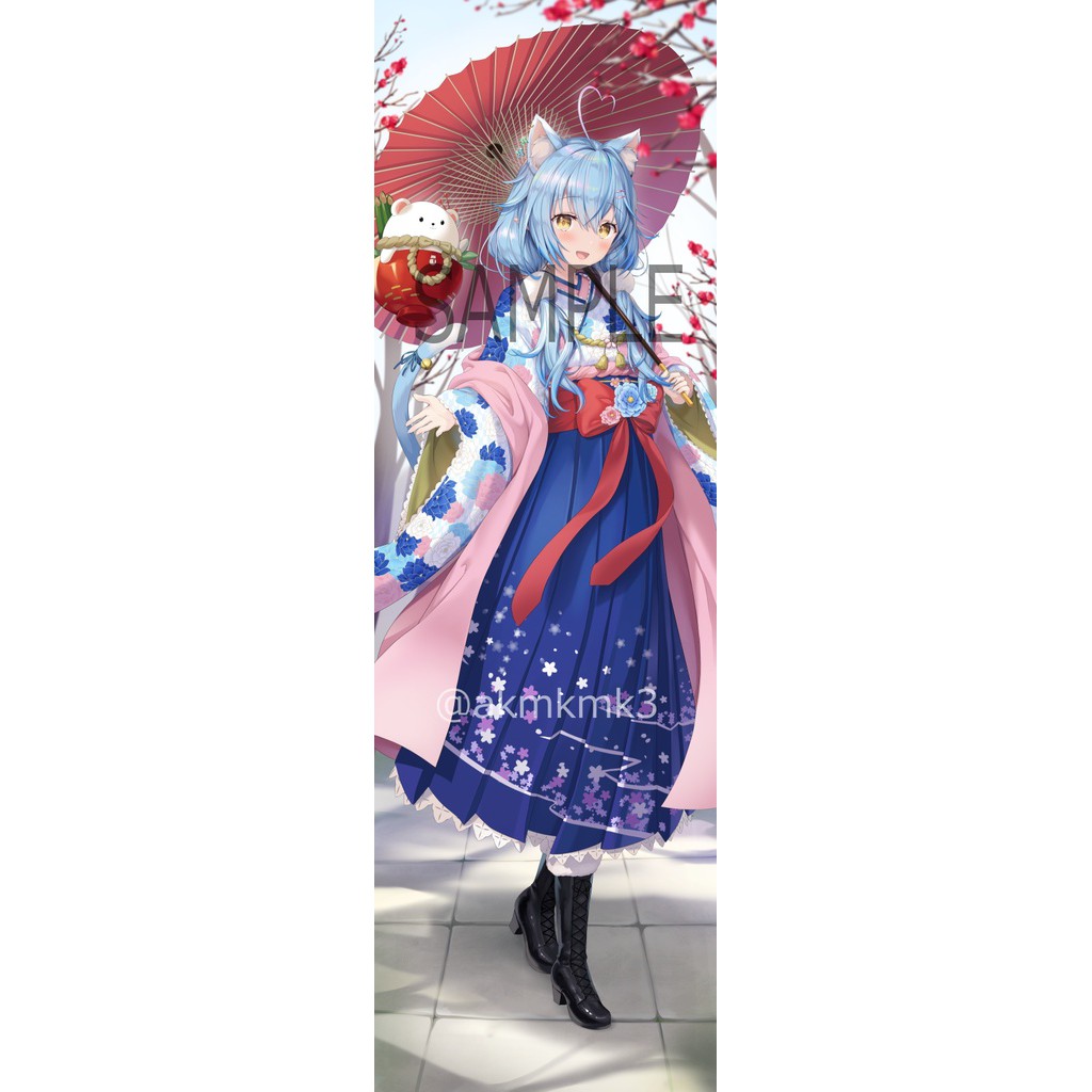 雪花ラミィ ラミィ 等身大 タペストリー アカモク ホロライブ hololive