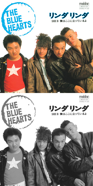 THEBLUEHEARTS Lサイズ 30周年記念初期3作ブルーハーツ