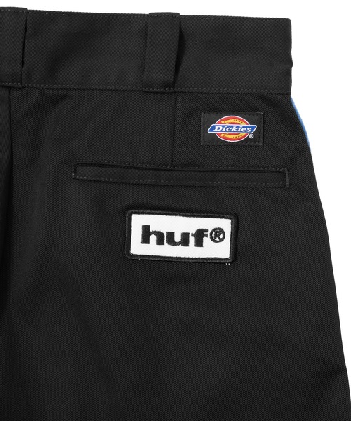 HUF・Dickiesコラボ 黒 チノパン ポケット付き レア HUF・Dickies