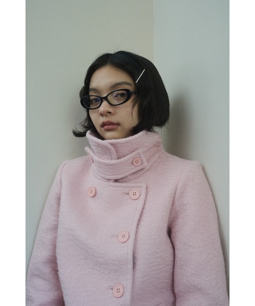 FEKETE（フェケテ）の「2way round collar middle coat / 2WAYラウンド
