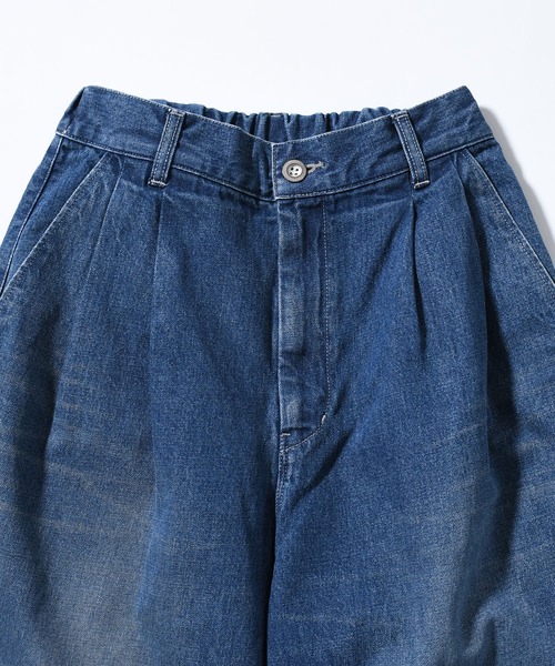 デニムツータックイージーパンツ | ジョンブル公式通販/JOHNBULL