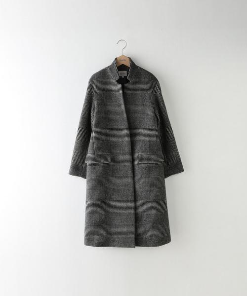 極美品⭐︎スティーブンアラン グレンチェック チェスターコート 定価