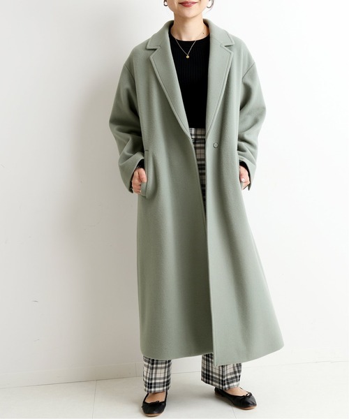 SLOBE IENA（スローブイエナ）の「SUPER100 ロングチェスターコート