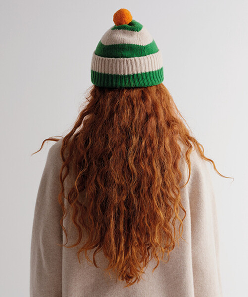 Jo Gordon（ジョーゴードン）の「Jo Gordon | ウール ポンポンニット帽