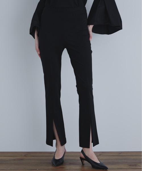 ハイストレッチフロントスリットパンツ（その他パンツ）｜LE PHIL