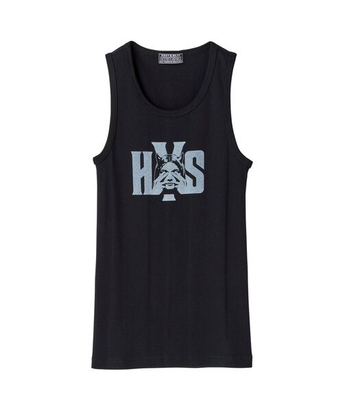 ヒステリックグラマー L タンクトップ ブラック ヒステリックグラマー