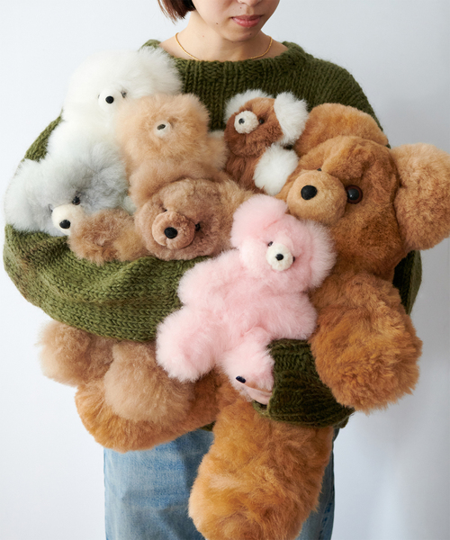 BABY ALPACA BEAR ベビー アルパカ ベア 20cm ぬいぐるみ（フォト