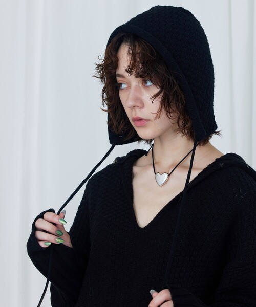 未使用* tao コムデギャルソン バラクラバニット帽 ヘッドアクセサリー