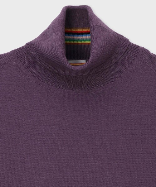 Paul Smith（ポールスミス）の「ファインゲージ タートルネックニット