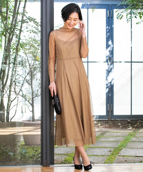 kaene」ラメチュールメロウワンピース