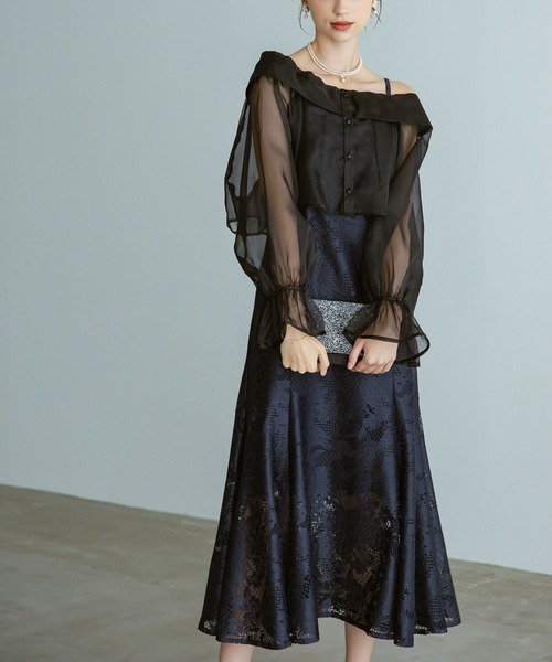 Dorry Doll マルチブラウスセットドレスブラック