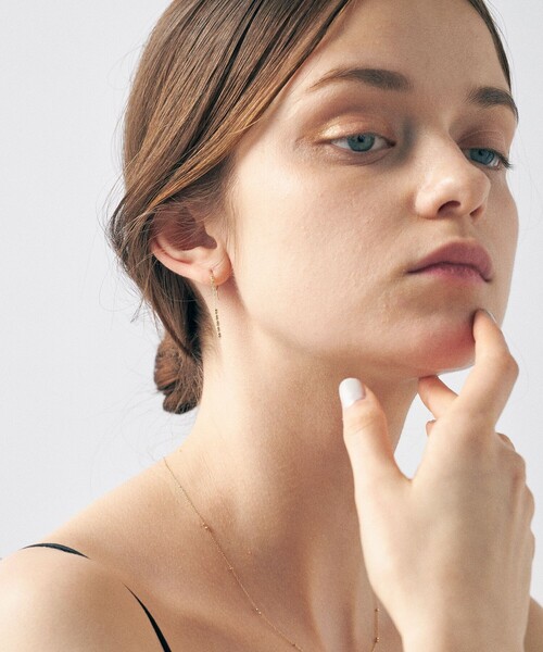 K18YG e_Grain ピアス（ピアス（両耳用））｜ete（エテ）の