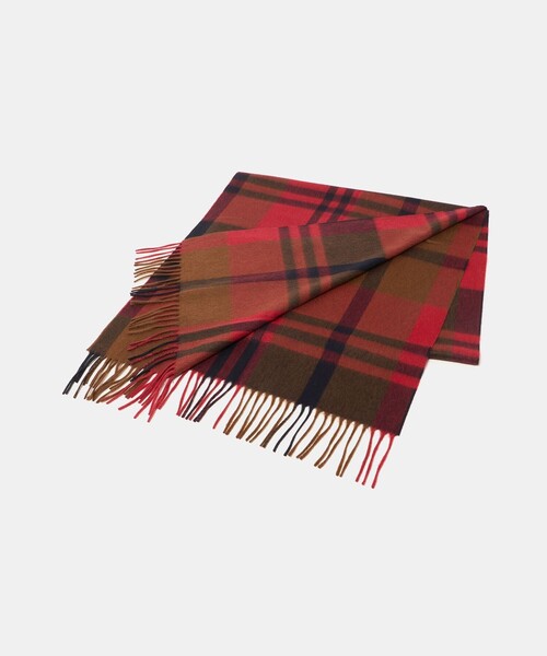 セール】＜Joshua Ellis＞カシミヤ チェック マフラー（マフラー