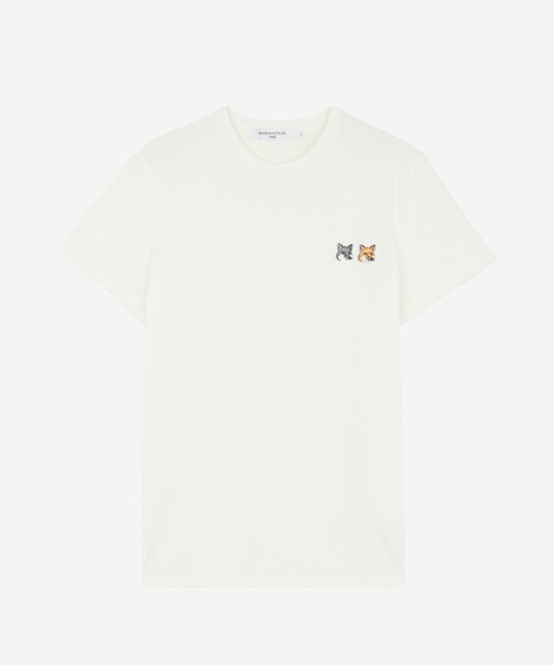TEE-SHIRT DOUBLE FOX HEAD PATCH（Tシャツ/カットソー）｜Maison