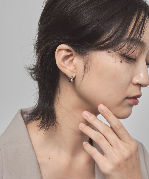 フープピアス ノット（ピアス（両耳用））｜Jouete（ジュエッテ）の