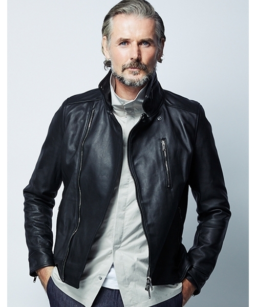 junhashimoto レザージャケット 本革 jun hashimotoジュン ハシモトcow