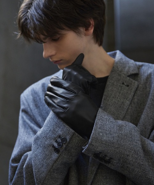 CLEL】ラムレザーグローブ 裏地シャギーver CLEL】ラムレザーグローブ