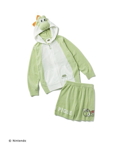 ジェラートピケヨッシーセットアップ大人も可能ジュニア140〜150