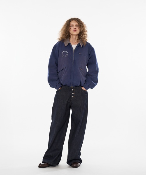 5color × 3size 】DRAW CODE VINTAGE LIKE SHORT DAC JACKET/ドロー