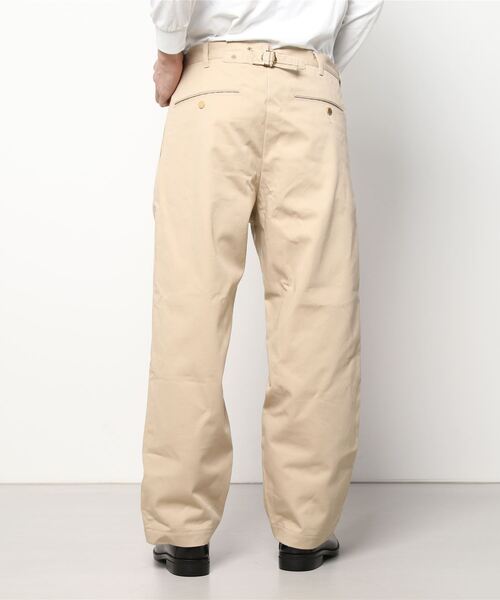 FUMITO GANRYU ガンリュウサルエルチノパンツ Mサイズ ベージュ FUMITO