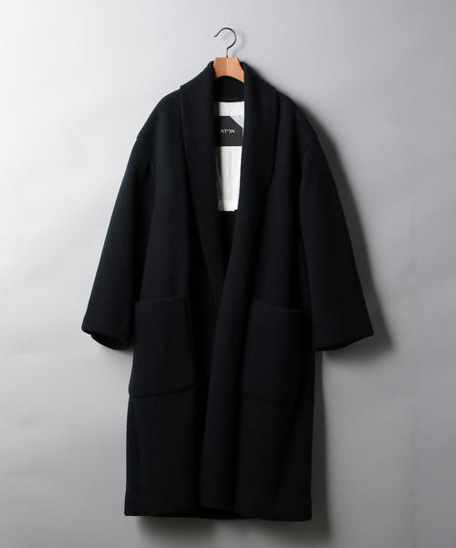 ATON（エイトン）の「＜ATON（エイトン）＞ ローブ コート（その他