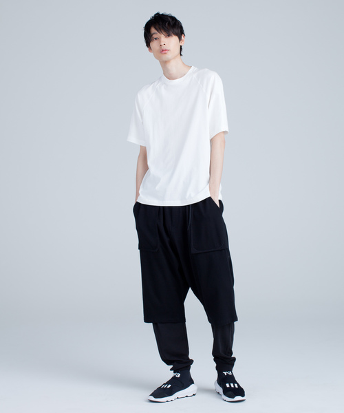 6137【希少色】Y-3 ワイスリー サルエルパンツ 総柄 ワイド ヨウジ系 Y