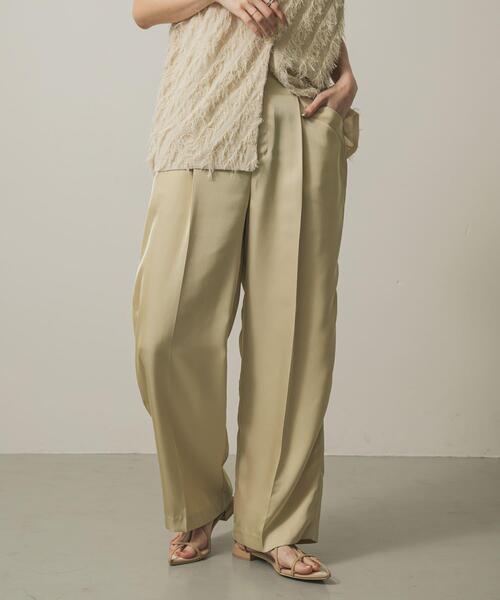 セール】ツイルサテンパンツ（その他パンツ）｜SENSE OF PLACE by