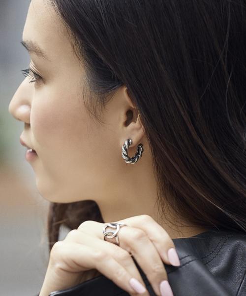 PHILIPPE AUDIBERT サークルフープピアス PHILIPPE AUDIBERT