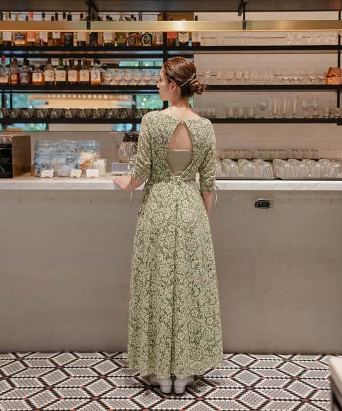 Kastane（カスタネ）の「【オケージョンドレス/結婚式】Uneven bicolor