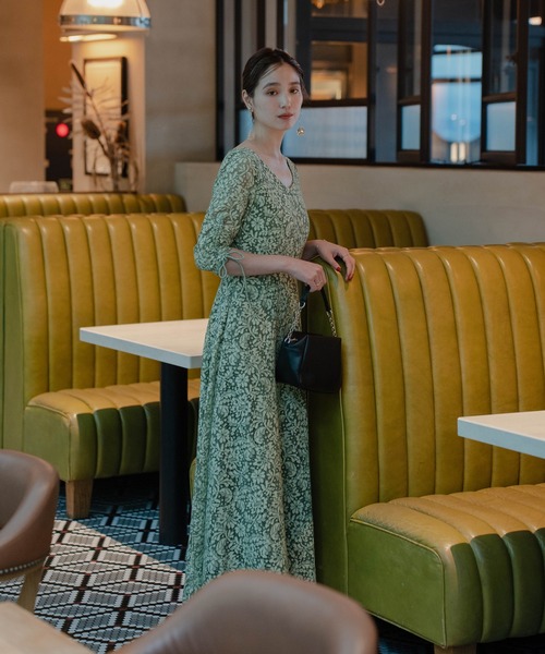 Kastane（カスタネ）の「【オケージョンドレス/結婚式】Uneven bicolor