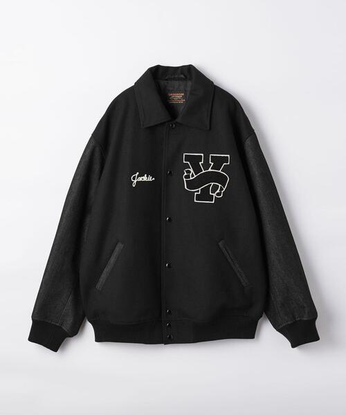 schott メルトン バーシティジャケット XL schott メルトン バーシティ
