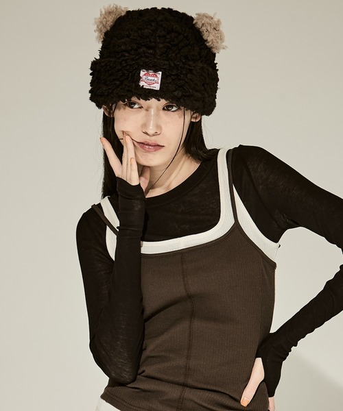 BASICKS ベアビーニー ブラック 【公式通販】