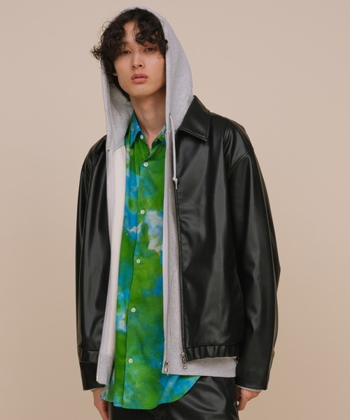 ADAM ET ROPE'（アダムエロペ）の「リサイクル ポリエステル 合皮