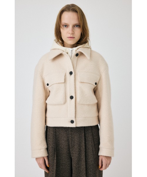 セール】コンパクトショートコート（チェスターコート）｜MOUSSY