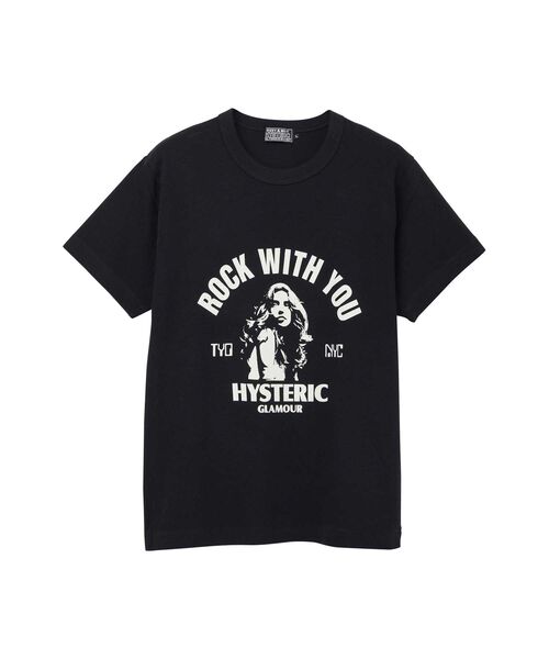 ヒステリックグラマー ヒスガールTシャツ ブラック ヒステリック