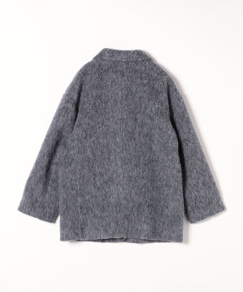 セール】SHIPS any: ウール ミックス シャギー シングル コート