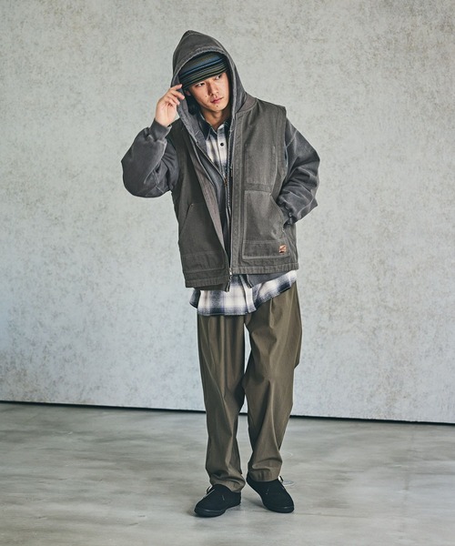 セール】ヴィンテージライクジップパーカー（パーカー）｜BAYFLOW