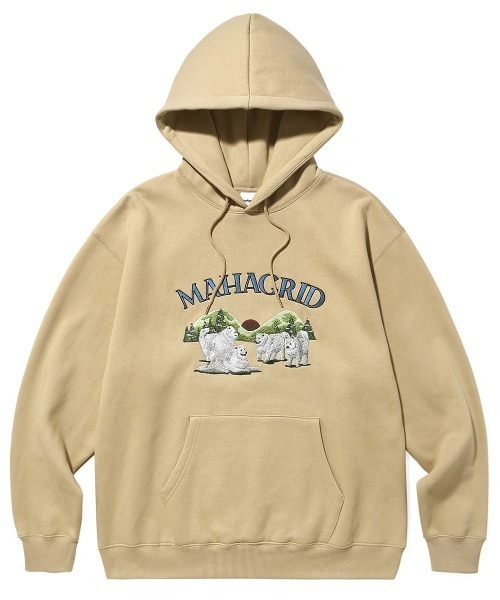 mahagrid/マハグリッド』SAMOYED HOODIE/サモエード プルオーバー