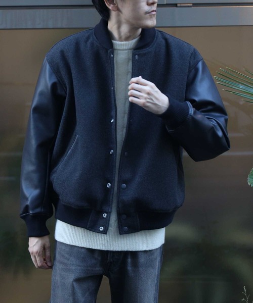 BACK NUMBER】「THERMOLITE®」中綿スタジャン（スタジャン