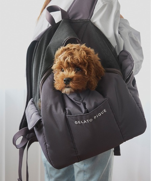 CAT＆DOG】リュックキャリー（ペット用キャリーケース）｜gelato pique
