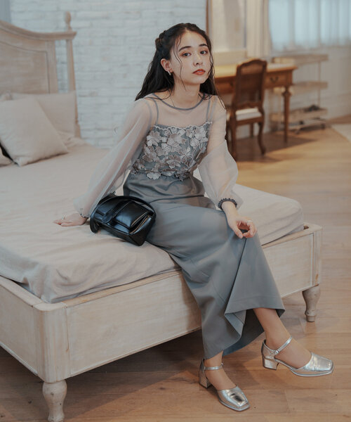 Kastane（カスタネ）の「【オケージョンドレス/結婚式/裏地付き