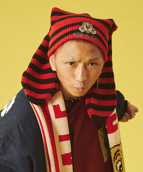 GALFY（ガルフィー）の「【GALFY/ガルフィー】犬耳ニット帽（ニット