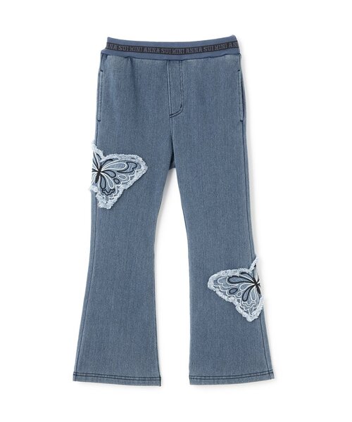 セール】【あったか】スタイルアップ蝶フレアパンツ（その他パンツ