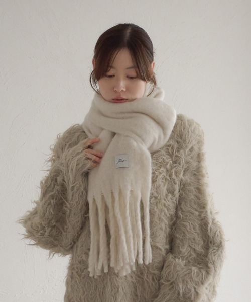 セール】ネームタグ付きマフラー（ストール/ショール）｜raffime