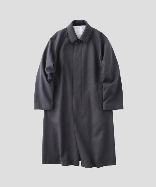 ATON / エイトン】SUPER 160S DOUBLE SAXONY BALMACAAN COAT